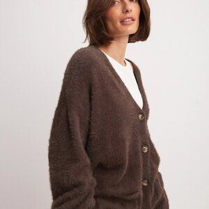 NA-KD - Fuzzy Long Cardigan